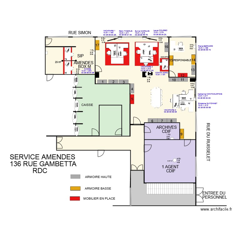 AMENDES 2. Plan de 0 pièce et 0 m2