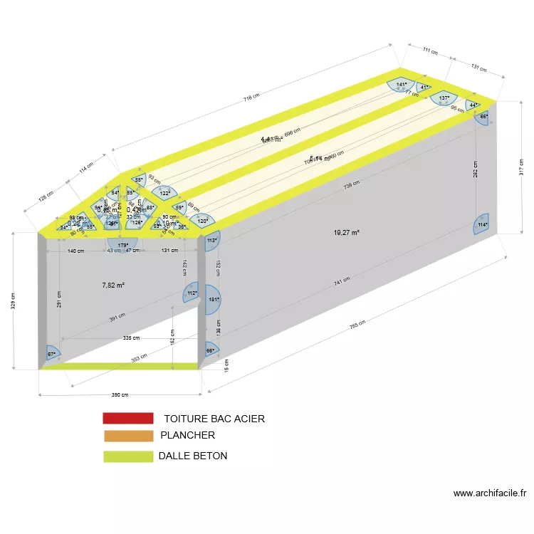 Plan façade. Plan de Plan façade. Plan de