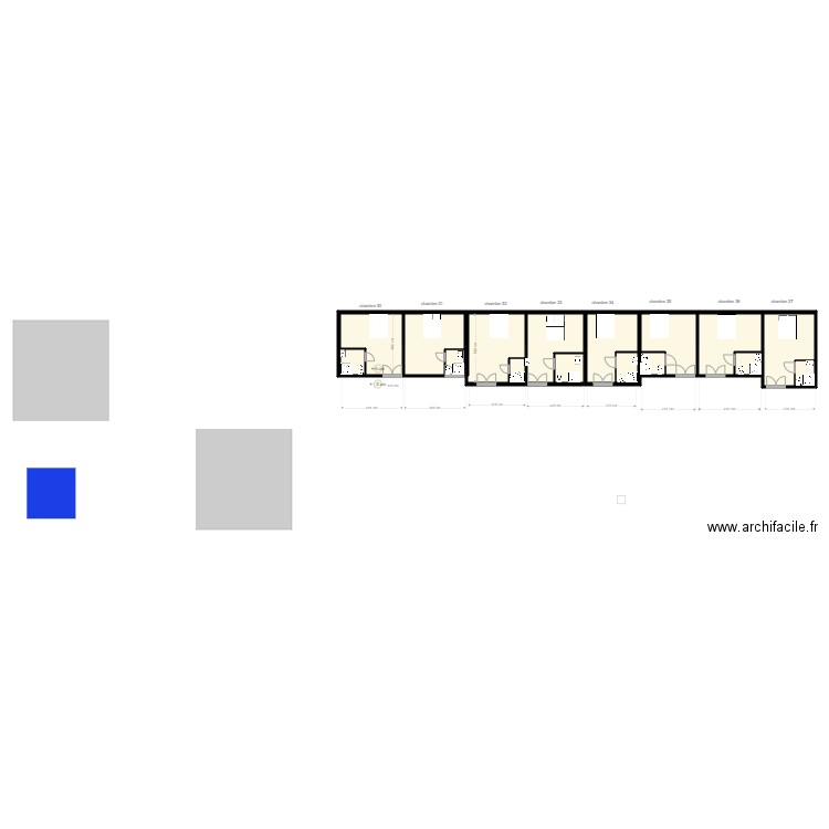 orée du bois bat 2 travaux. Plan de 0 pièce et 0 m2