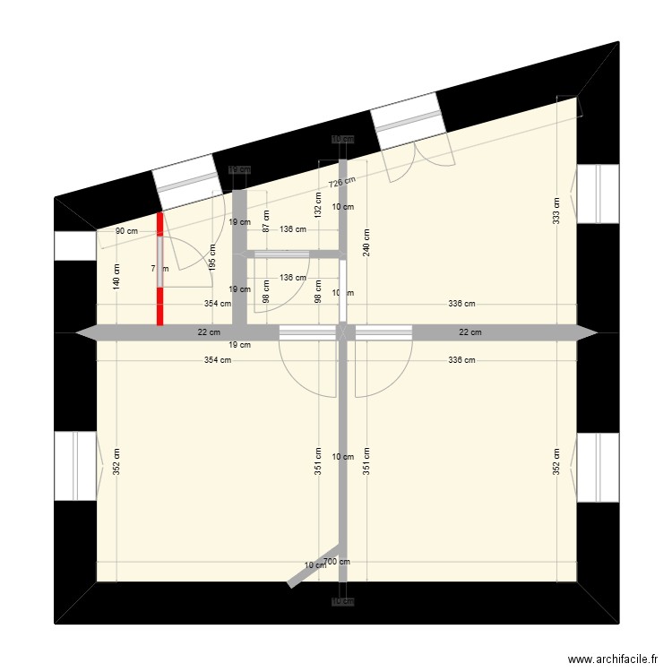 WILLAIME Côtes. Plan de 0 pièce et 0 m2