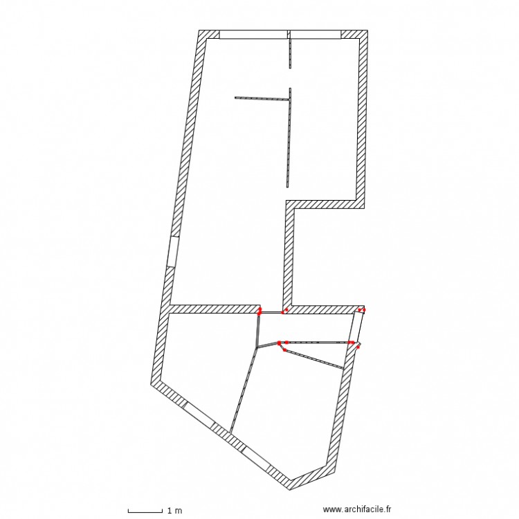 agence. Plan de 0 pièce et 0 m2
