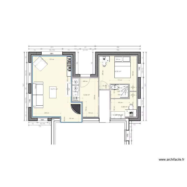 Touze Sebastion sdb 4. Plan de 