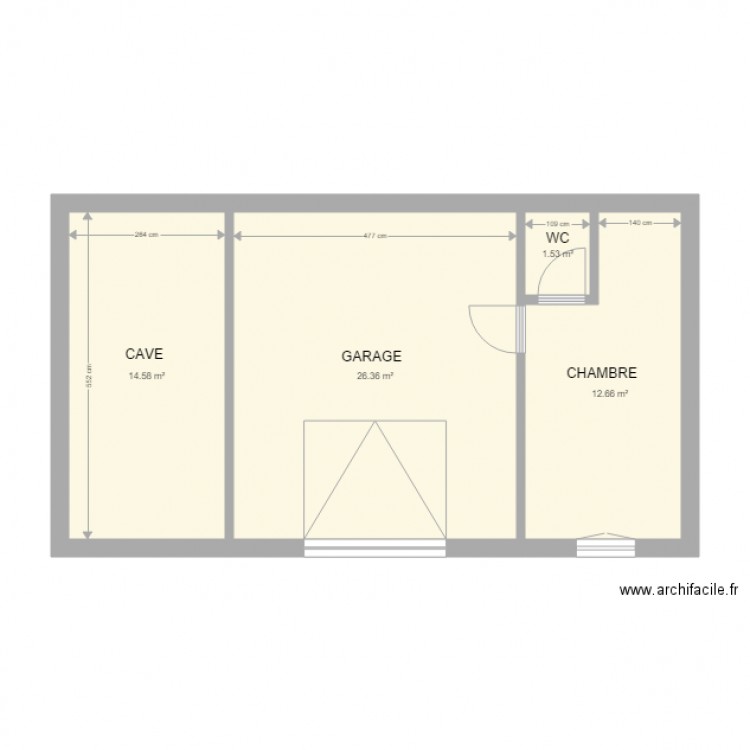 ETAGE. Plan de 0 pièce et 0 m2