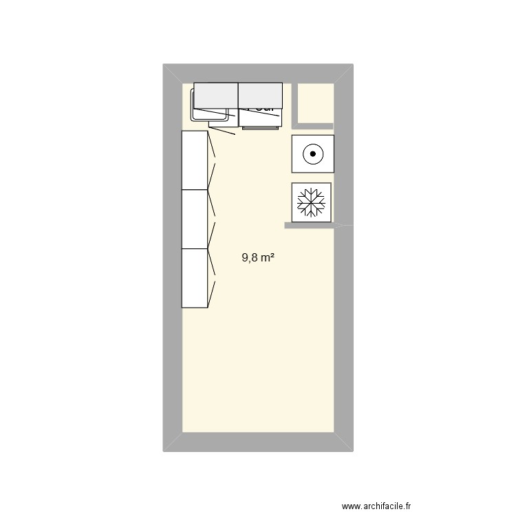 malika. Plan de 0 pièce et 0 m2