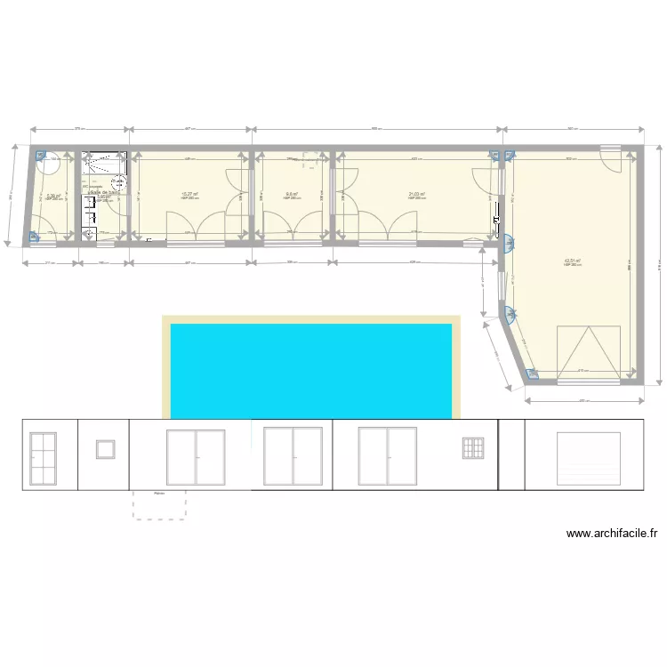 Pool House 201022 - Seb. Plan de 