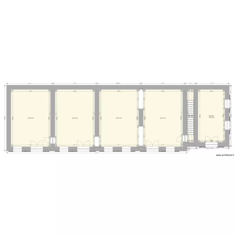 Maison 9 Curie. Plan de 