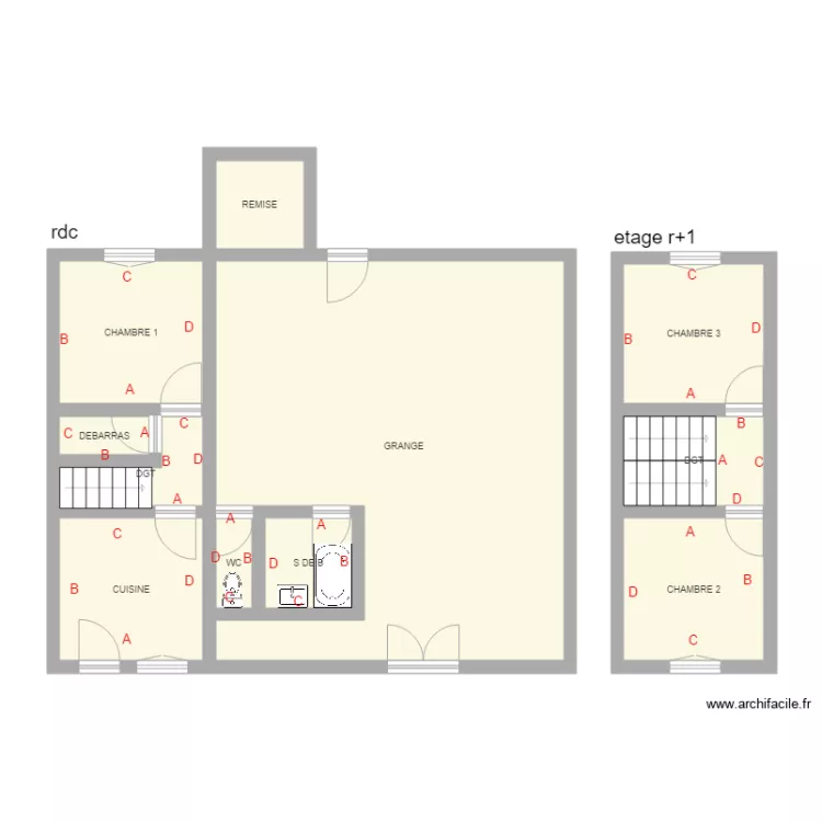 NEGRIER 19. Plan de NEGRIER 19. Plan de