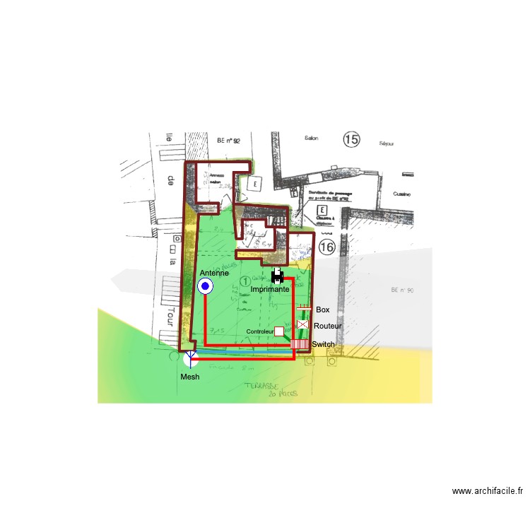 GIAGIA. Plan de 0 pièce et 0 m2