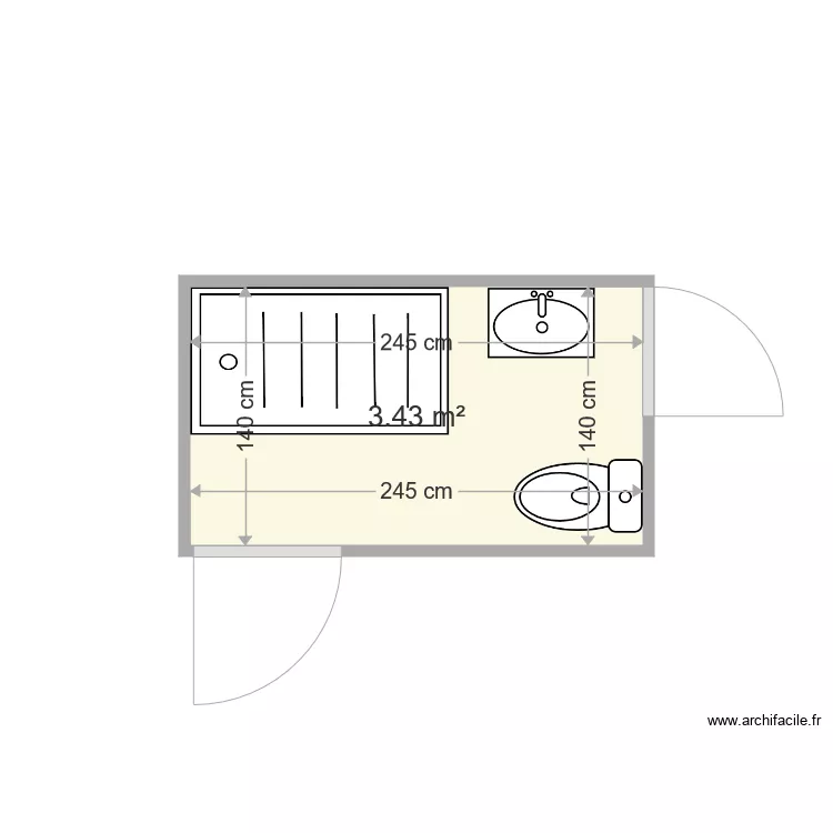 BRIACHE M CHRISTINE . Plan de 