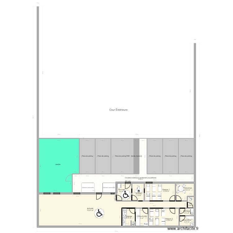 Alfortville Projet JORDAN. Plan de 0 pièce et 0 m2