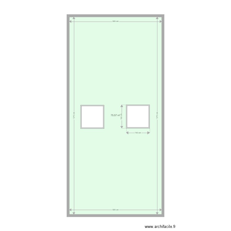 Habitat Intermédiaire Mezzanine. Plan de 0 pièce et 0 m2