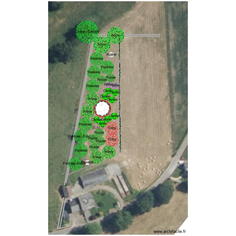Potager et Verger 20200920. Plan de 0 pièce et 0 m2