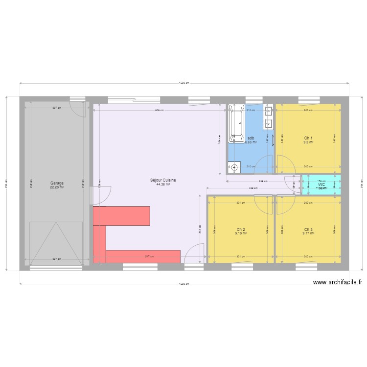 LEGRAND POURCHEZ. Plan de 0 pièce et 0 m2