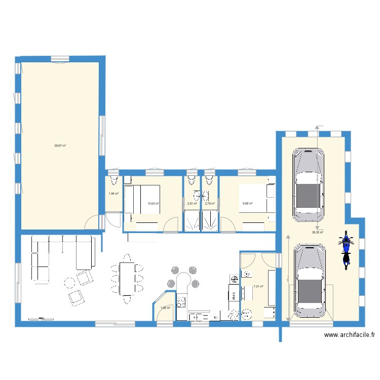 adriennouv. Plan de 0 pièce et 0 m2