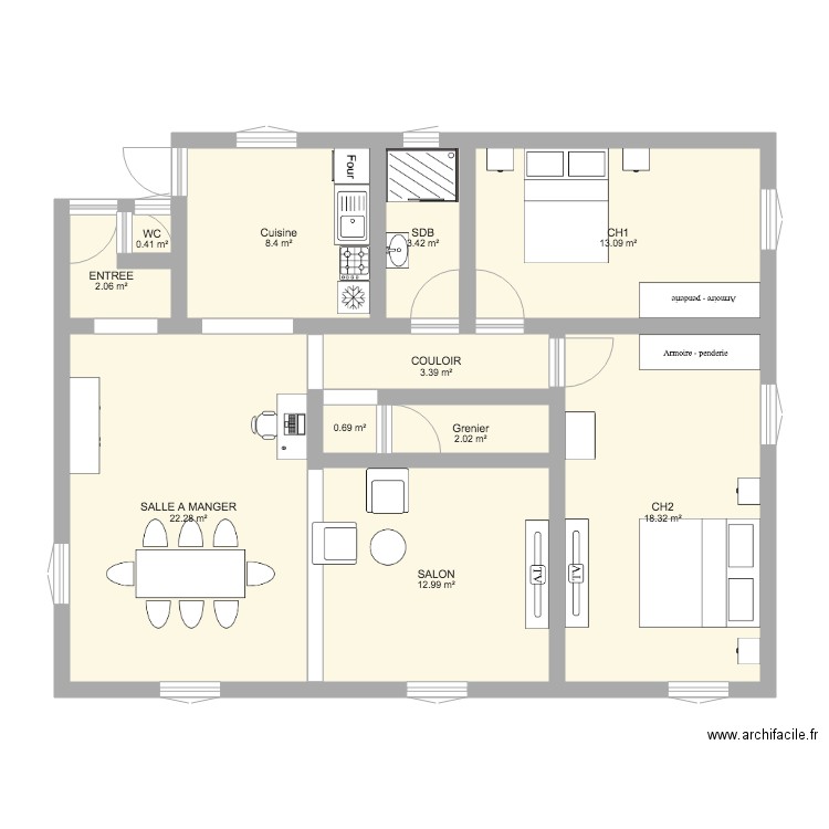 Laurent famille2. Plan de 0 pièce et 0 m2