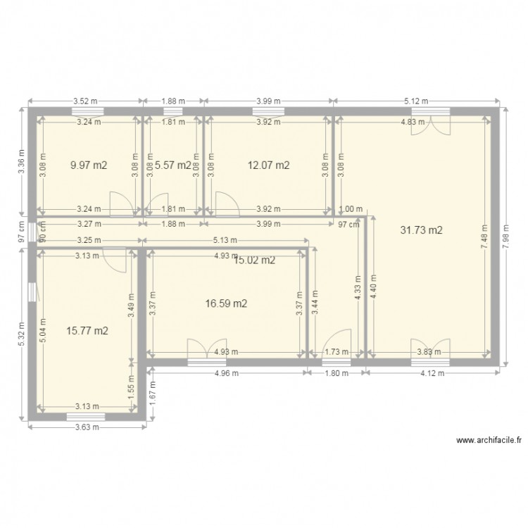 saint martial 1. Plan de 0 pièce et 0 m2