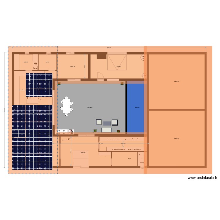 hacienda brezins 2. Plan de 0 pièce et 0 m2