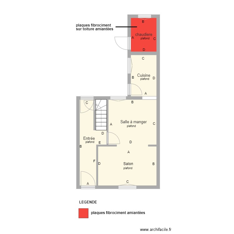 beaufils rdc. Plan de 0 pièce et 0 m2