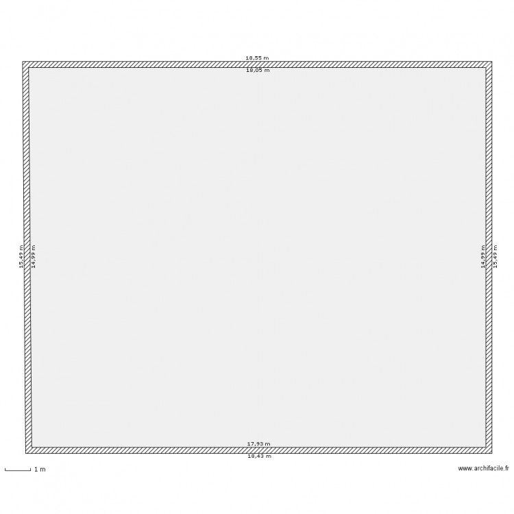 base 1. Plan de 0 pièce et 0 m2