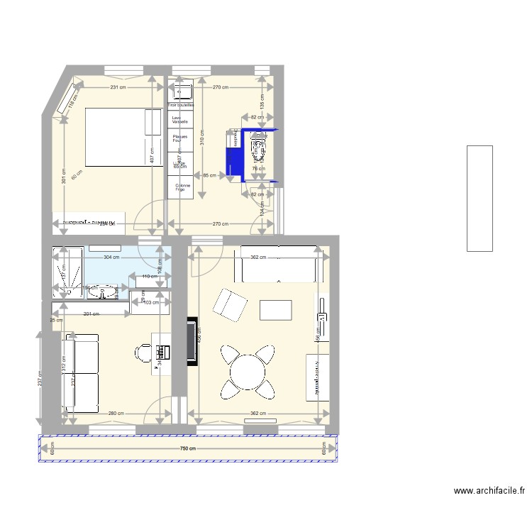 Maubeuge Plan Locatif. Plan de 0 pièce et 0 m2