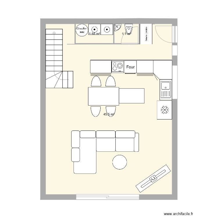 Maison St Genis  Propo 1. Plan de 0 pièce et 0 m2