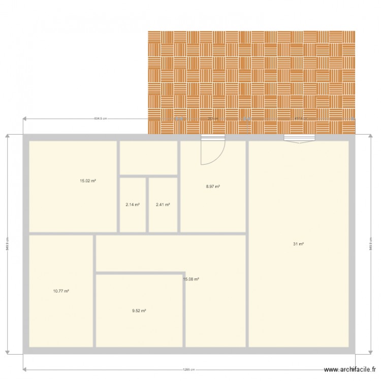 DOELAN La grange. Plan de 0 pièce et 0 m2