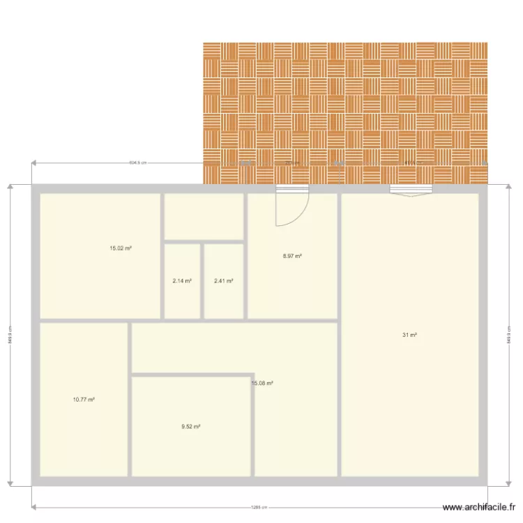 DOELAN La grange. Plan de DOELAN La grange. Plan de