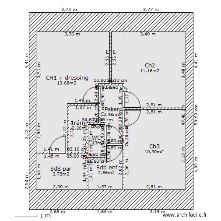 Solijero V75.3 Combles 4 encuvements. Plan de 0 pièce et 0 m2