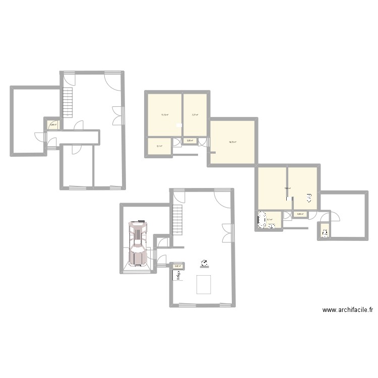 Maison St Orens. Plan de 0 pièce et 0 m2