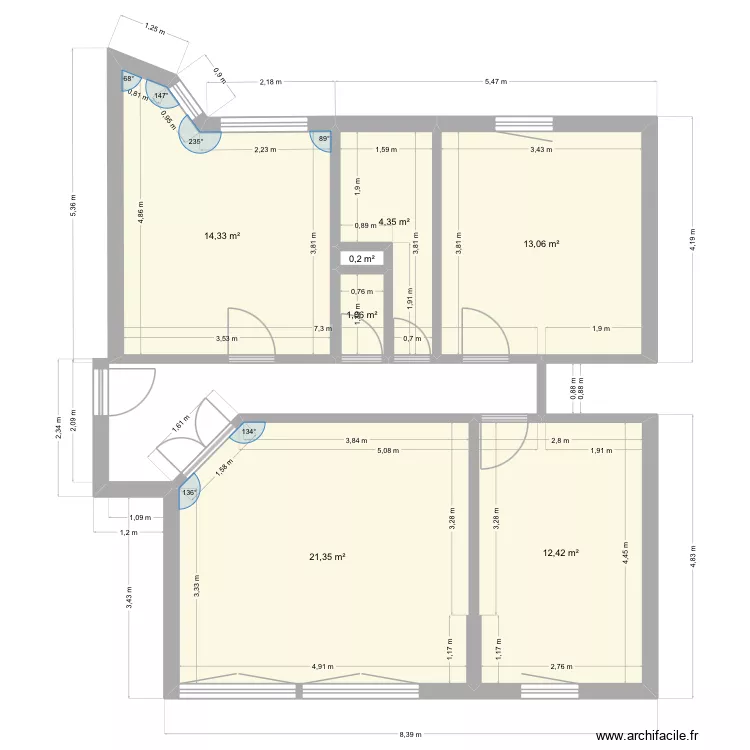 IVRY. Plan de 7 et 67 m² IVRY. Plan de 7 et 67 m²