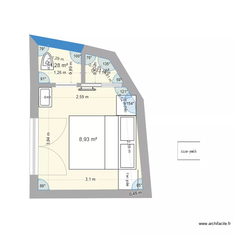 Chambre 10 ré avril 23 sans ext. Plan de Chambre 10 ré avril 23 sans ext. Plan de