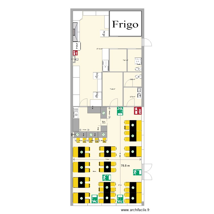 patisserie passion 7. Plan de 0 pièce et 0 m2