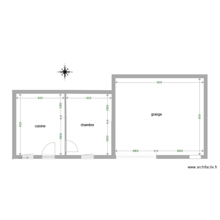 MAISON MEIILAC cotation existant. Plan de 0 pièce et 0 m2