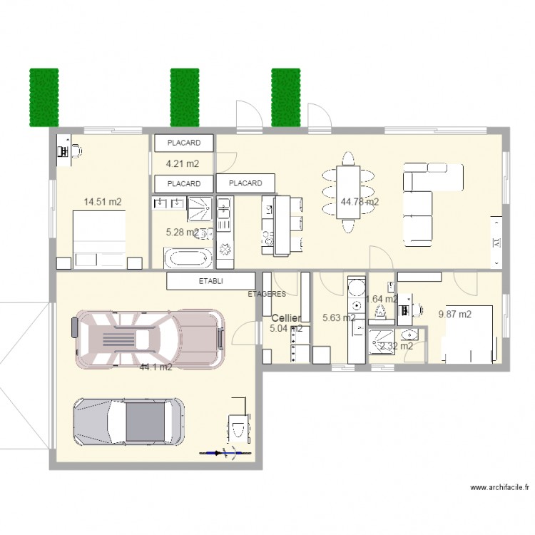 MAISON7bis. Plan de 0 pièce et 0 m2