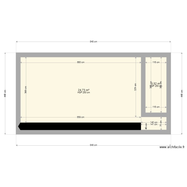 piscine Marjorie. Plan de 0 pièce et 0 m2