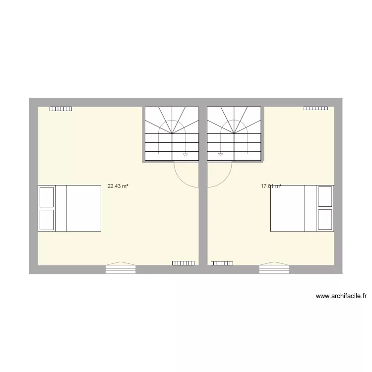 auffay 2eme. Plan de 