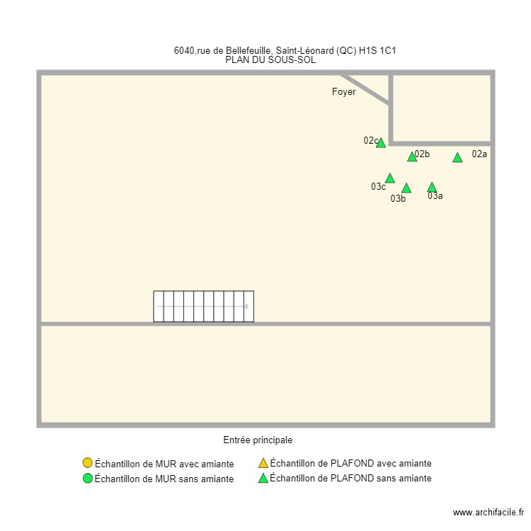 6040 bellefeuille ss. Plan de 0 pièce et 0 m2