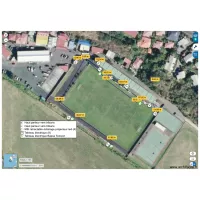 1 CFO CFA Stade de BAILLIF M&acirc;t reculer de 5 metre cot&eacute; piste