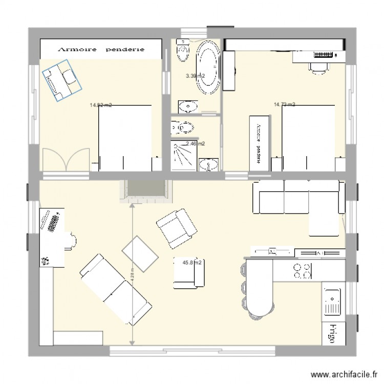 neuf. Plan de 0 pièce et 0 m2