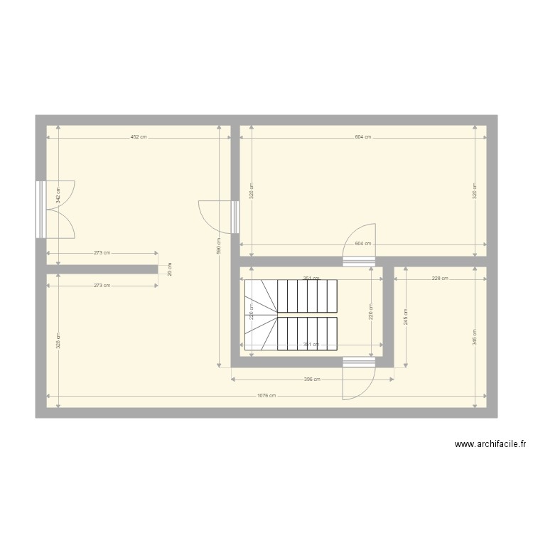 PH 1 26 Chambre Appartement. Plan de 0 pièce et 0 m2