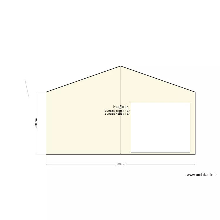 planfaçade. Plan de planfaçade. Plan de