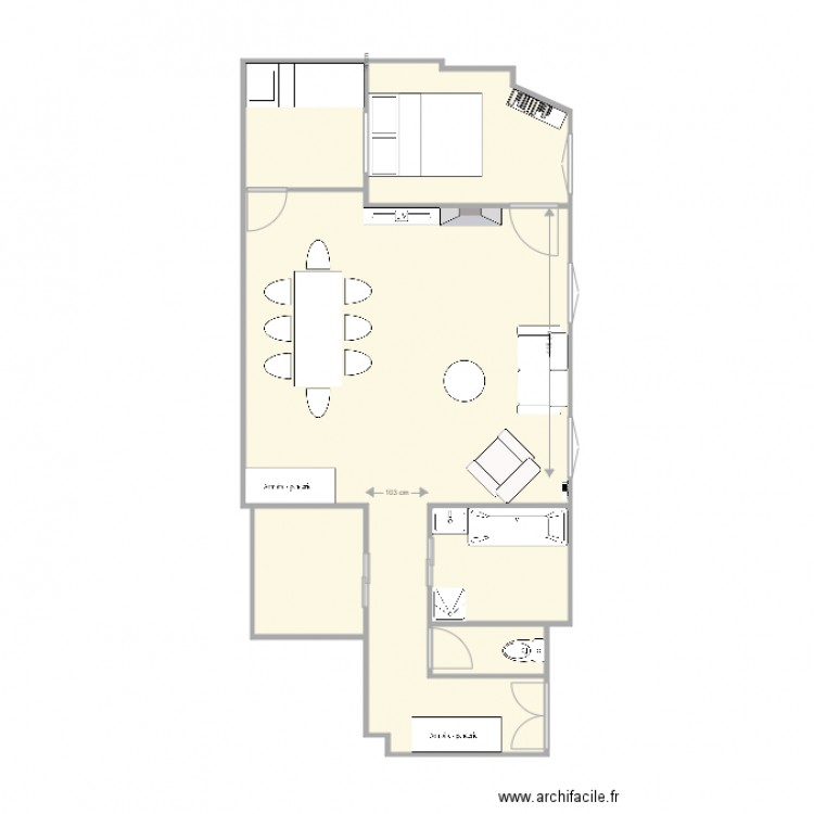 Pauline 2. Plan de 0 pièce et 0 m2
