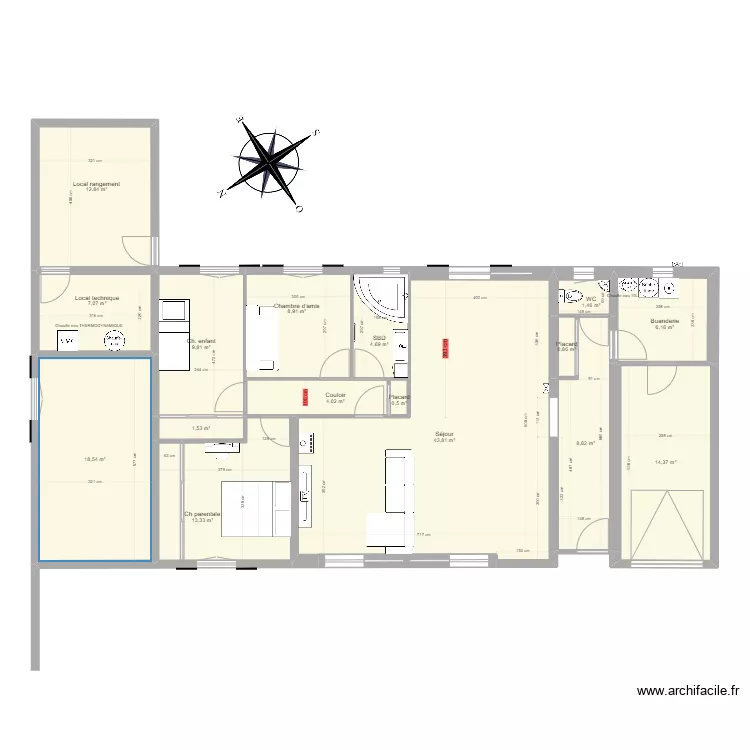 maison rénovée 2. Plan de maison rénovée 2. Plan de