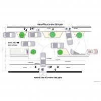 Projet de Rénovation paru dans Le Pays Jeudi 3 mars 2016  Passage de piétons