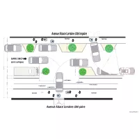 Projet de R&eacute;novation paru dans Le Pays Jeudi 3 mars 2016  Passage de pi&eacute;tons