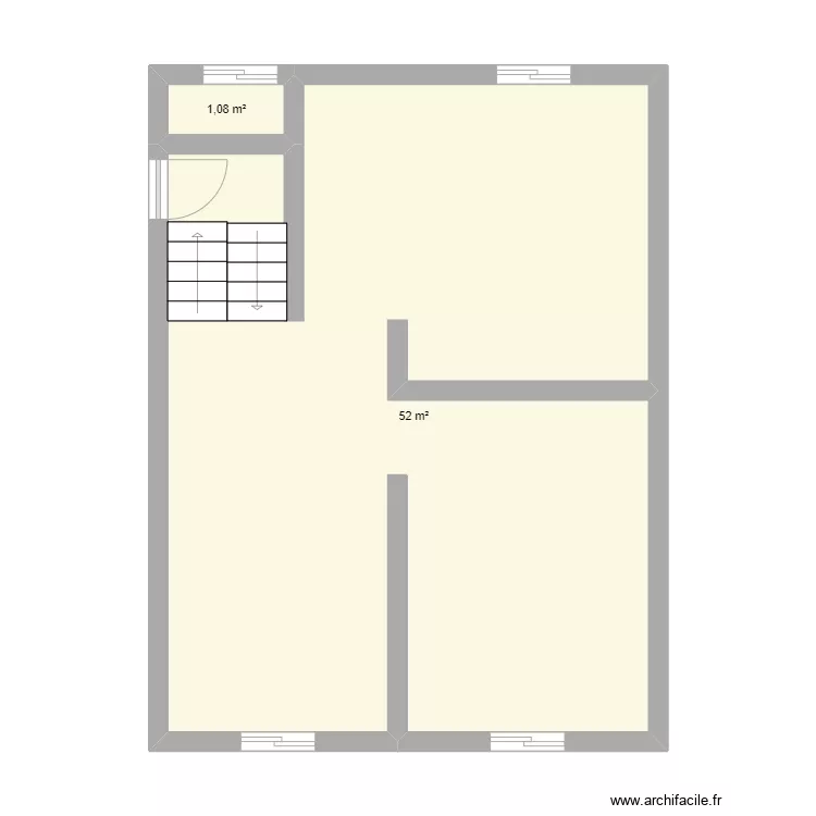 maison m&eacute;lanie sous sol. Plan de 