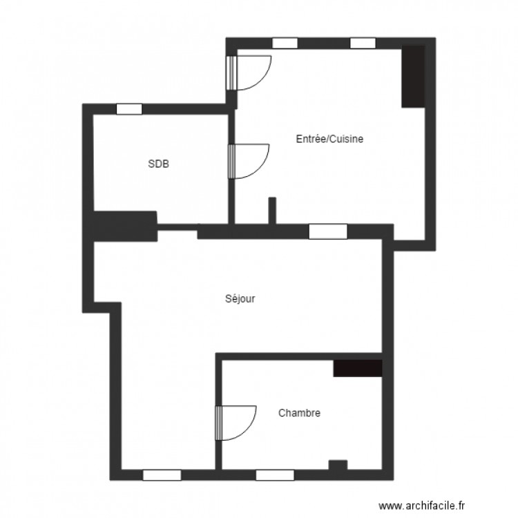 MALESHERBES IMMO RDC. Plan de 0 pièce et 0 m2