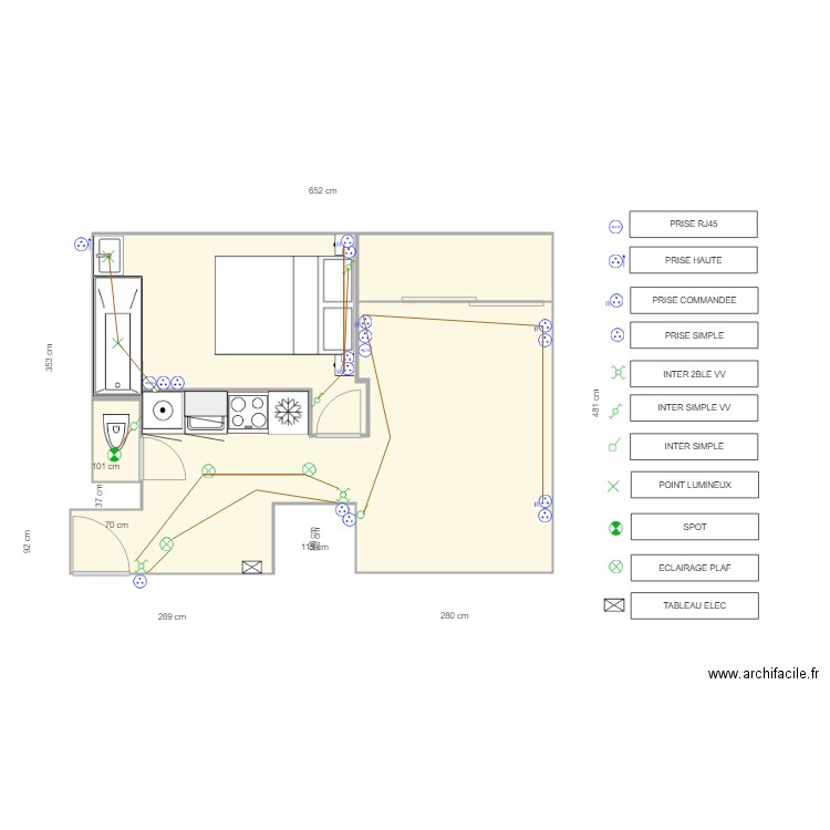 LAUREN 1A. Plan de 0 pièce et 0 m2