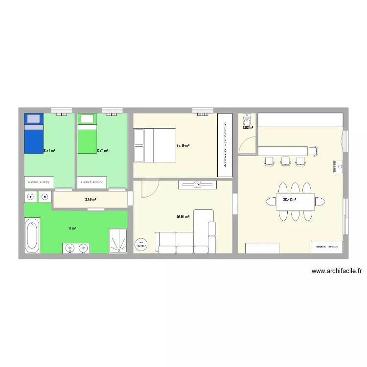 plan agrandisement 1. Plan de 