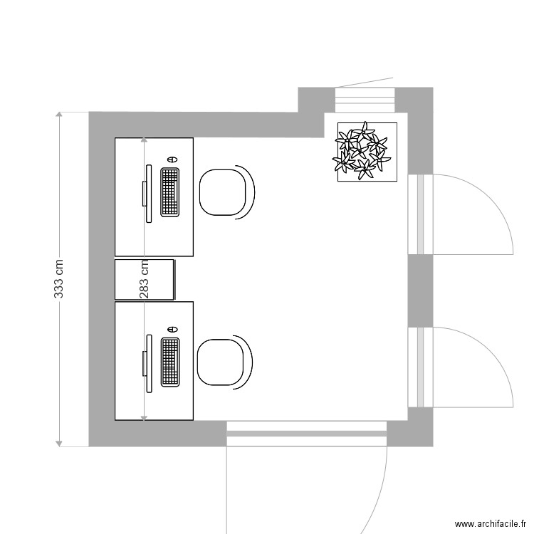 Préconisation Plan SAD. Plan de 0 pièce et 0 m2